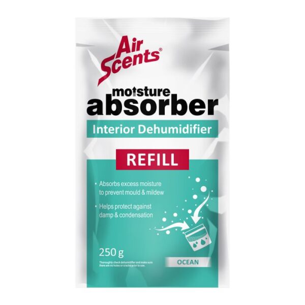 AIR SCENTS MOISTURE ABSORBER REFILL OCEAN 250G